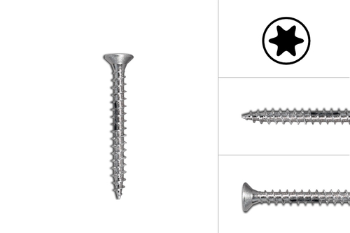 Buy chipboard screws Galvanised 4x40 - Quick delivery